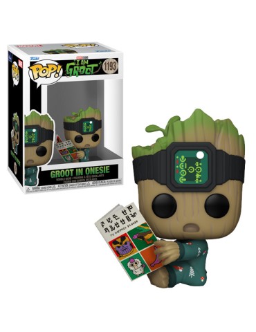 Marvel - Funko Pop 1193 I Am Groot Groot Pyjama W/Book