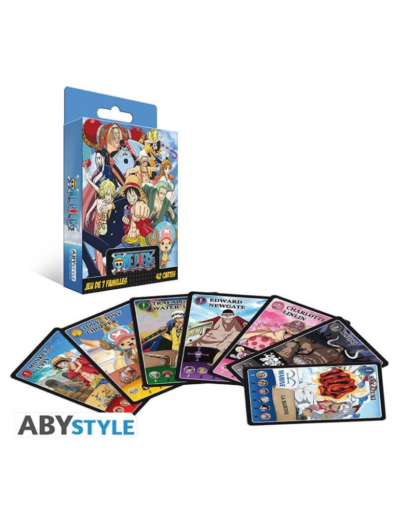 ONE PIECE - Jeu - 7 familles One Piece (FR only)