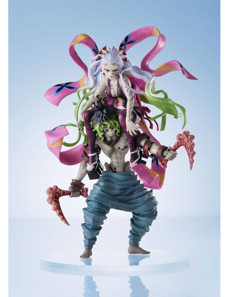 Demon Slayer Figurine ConoFig Daki and Gyutaro 20 cm