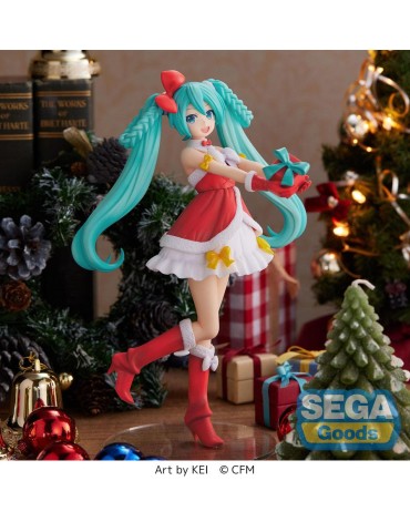 Hatsune Miku Series Figurine SPM Hatsune Miku Christmas 2022 Ver 21 cm