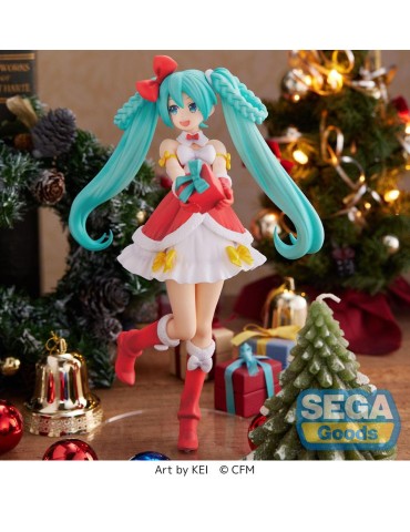 Hatsune Miku Series Figurine SPM Hatsune Miku Christmas 2022 Ver 21 cm