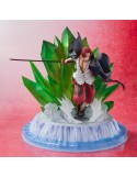 One Piece / Figurine Shanks and Uta - One Piece Film Red Ver - Figuarts Zero