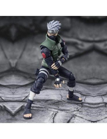 Naruto Shippuden / Figurine Kakashi Hatake -The famed Sharingan Hero- S.H.Figuarts