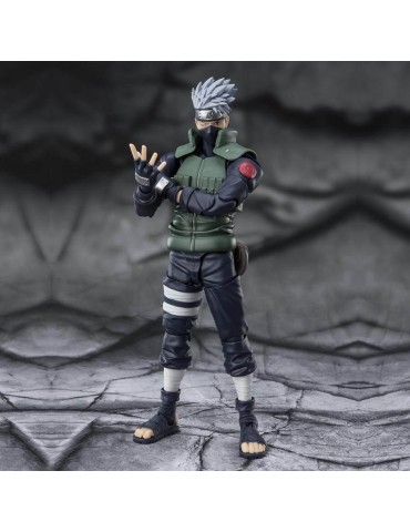 Naruto Shippuden / Figurine Kakashi Hatake -The famed Sharingan Hero- S.H.Figuarts