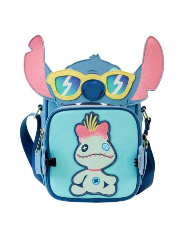 Disney by Loungefly sac à bandoulière Crossbuddies Lilo & Stitch : Stitch Beach Day