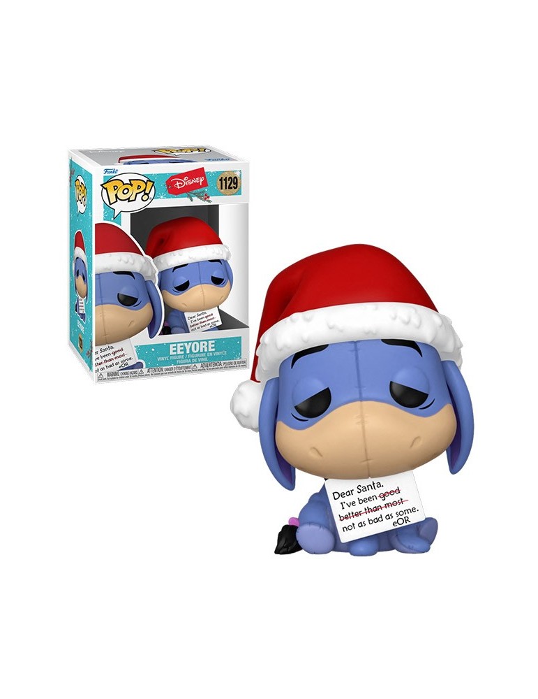 Disney - Funko Pop 1131 Winnie The Pooh Eeyore / Bourriquet Holiday 2021