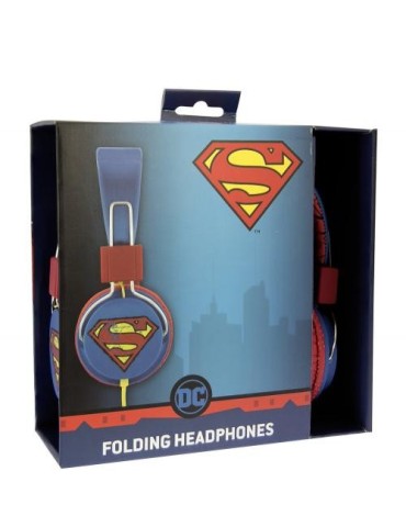 DC COMICS - Casque Audio OTL 8+ Junior 85db - Vintage Superman