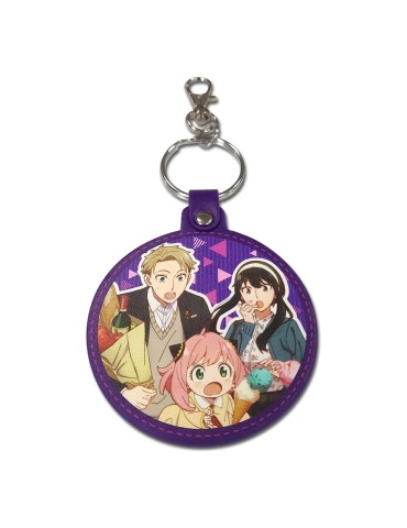 Spy x Family porte-clés en PU Teaser Art 6 cm