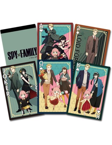 Spy x Family jeu de cartes à jouer Forger Family