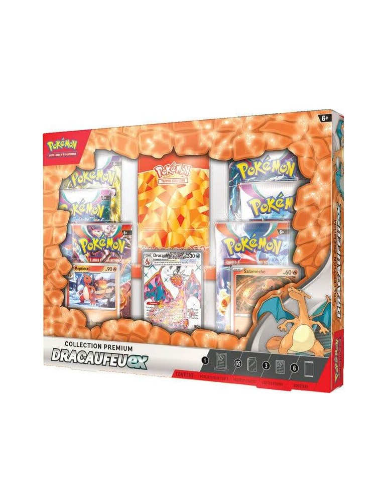 Pokémon - Coffret Collection Premium Dracaufeu-EX ( Version Française )