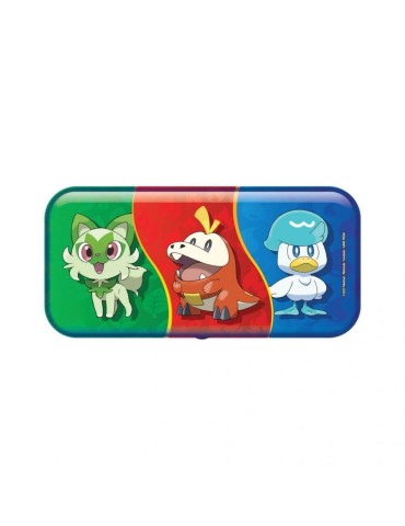 Pokémon Plumier Métal + 2 Boosters ( Version Française )