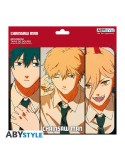 CHAINSAW MAN - Tapis de souris souple - Denji & Aki & Power