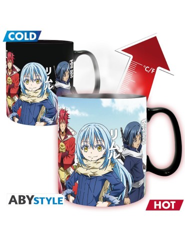 Moi quand je me réincarne en slime - Mug Heat Change - 460 ml - Groupe