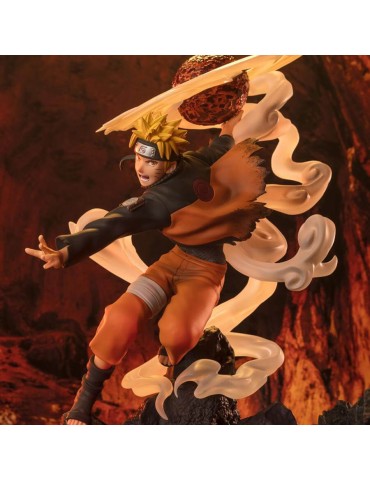 Naruto - Figurine Naruto Uzumaki -Sage Art : Lava Release Rasenshuriken- Figuarts Zero Extra Battle