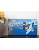 Kiki la petite sorcière Tableau Laminé en Bois