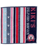 Kiki la petite sorcière serviette de main Empreintes Pattes Jiji 25 x 25 cm