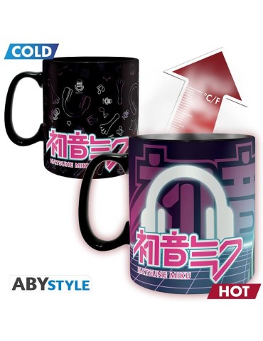 HATSUNE MIKU - Mug Heat Change - 460 ml