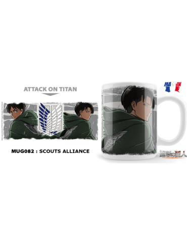 L'ATTAQUE DES TITANS - Mug 325 ml Scouts Alliance
