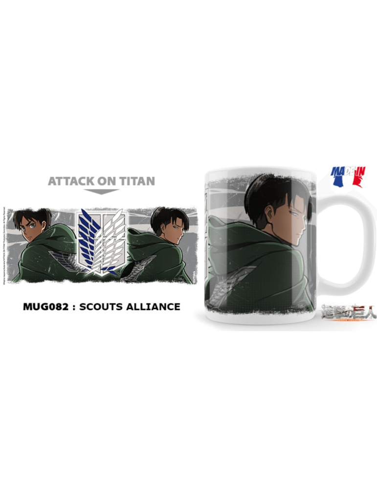 L'ATTAQUE DES TITANS - Mug 325 ml Scouts Alliance