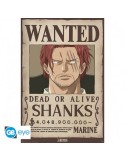 ONE PIECE - Poster "Wanted Shanks" roulé filmé (91.5x61cm)