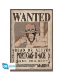 ONE PIECE - Poster "Wanted Ace" roulé filmé (91.5x61cm)