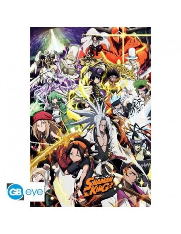 SHAMAN KING - Poster "Key Visual" roulé filmé (91.5x61cm)