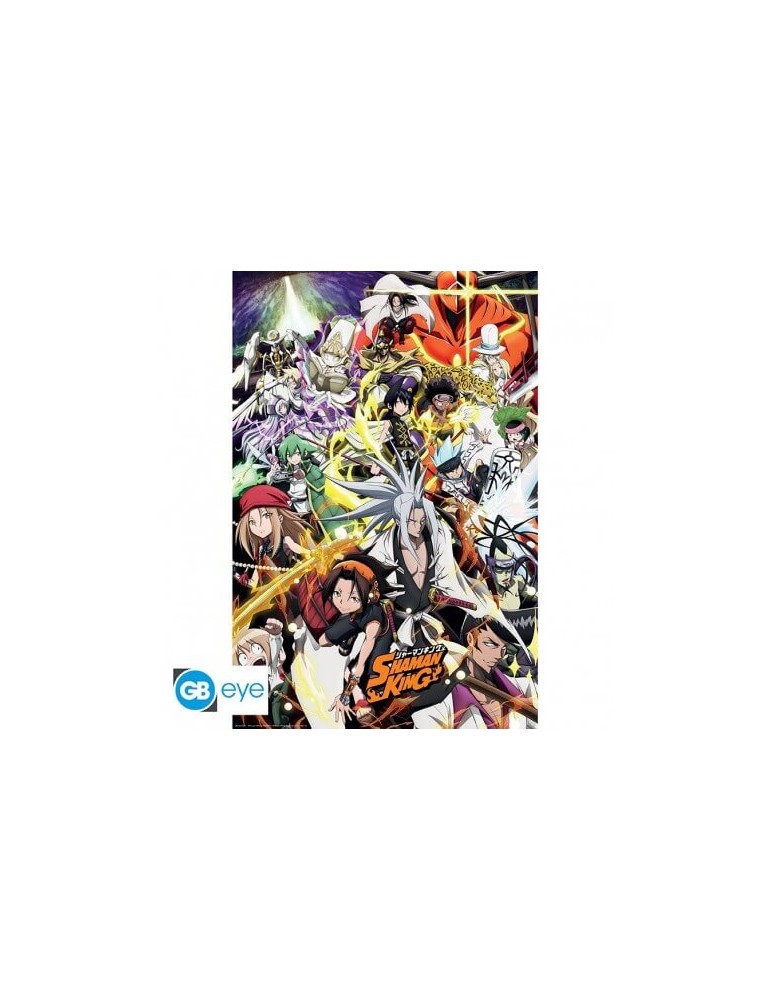SHAMAN KING - Poster "Key Visual" roulé filmé (91.5x61cm)
