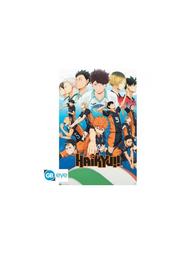 HAIKYU!! - Poster "Key Art Saison" roulé filmé (91.5x61cm)