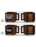 Doctor Who mug effet thermique Hide Behind the Sofa