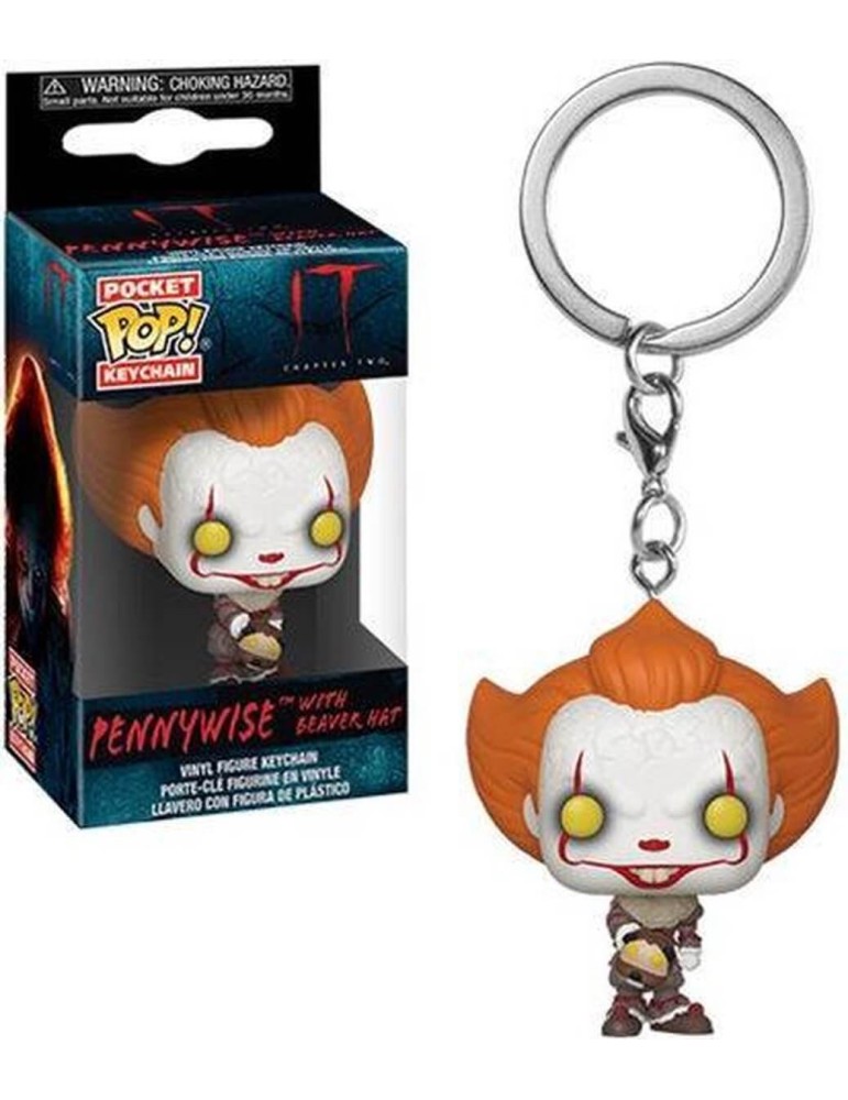 IT Pocket Pop Pennywise with Beaver Hat