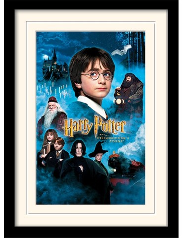 HARRY POTTER - Mounted & Framed 30X40 Print - Philosophers Stone