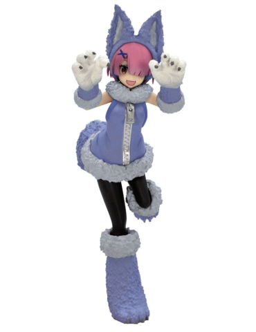 Re ZERO SSS Figurine Ram The Wolf and the Seven Kids 21 cm