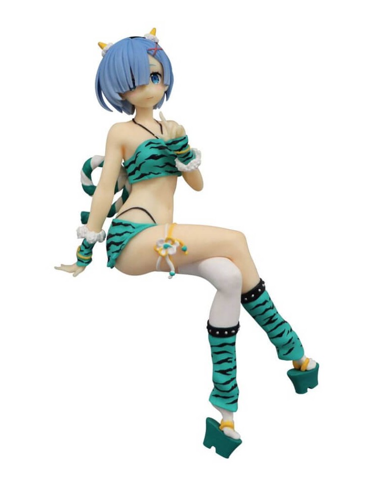 Re Zero Figurine Noodle Stopper Rem Demon Costume Another Color Ver 16 cm