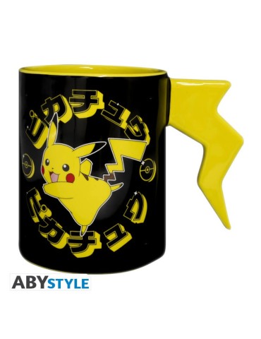 POKEMON - Mug 3D anse - Éclairs de Pikachu
