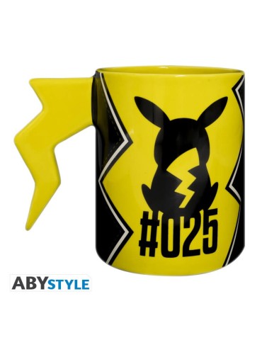 POKEMON - Mug 3D anse - Éclairs de Pikachu