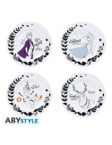 DISNEY - Set de 4 Assiettes - Reine des Neiges 2 Héros