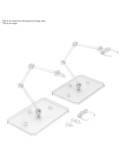 Gunpla Acc Action Base 6 Clear Color
