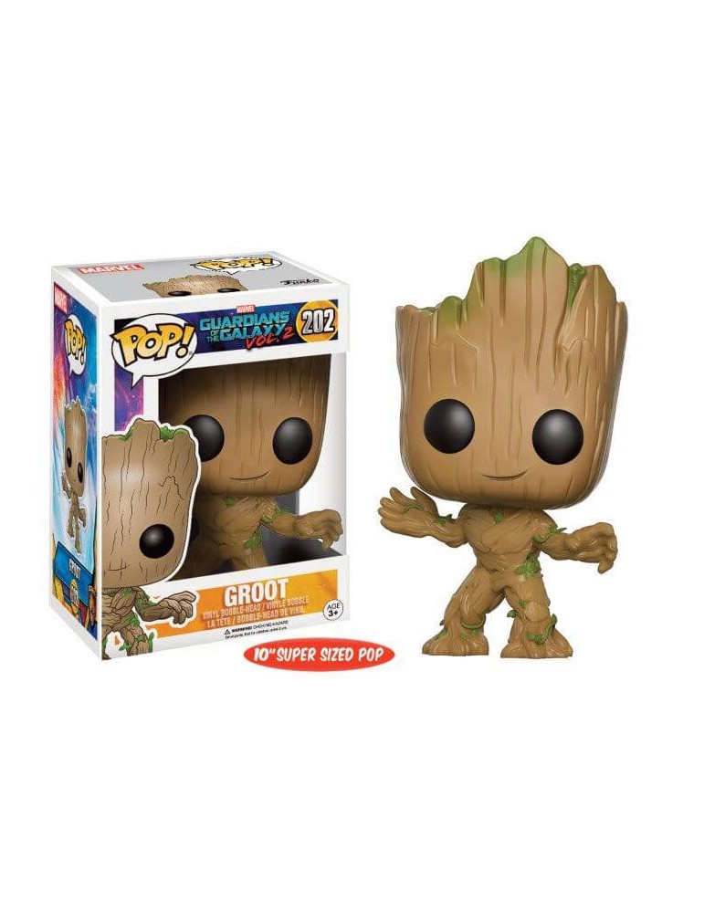 Marvel - Funko Pop 202 Super Sized Young Groot 25 cm