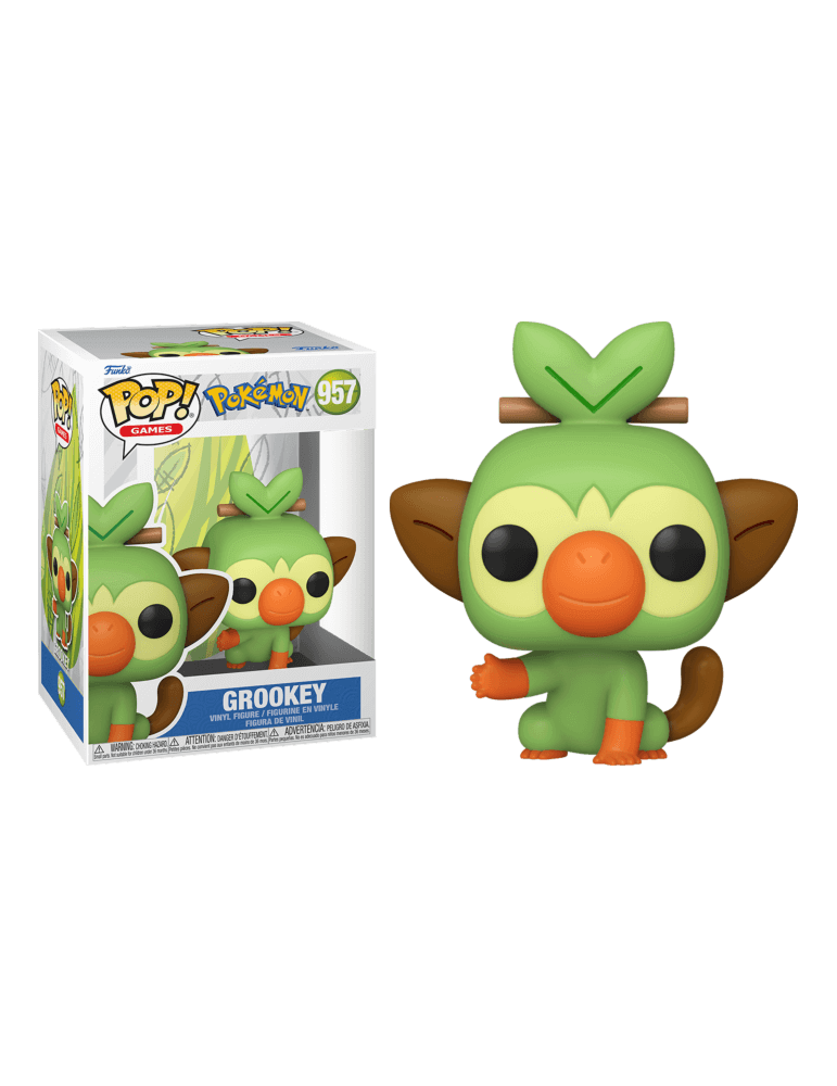 Pokemon - Funko Pop 957 Grookey / Ouistempo