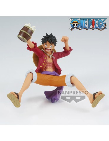 One Piece Figurine It's A Banquet!! Monkey D Luffy 9 cm