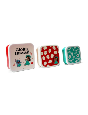 Disney pack 3 Bento Box Lilo and Stitch
