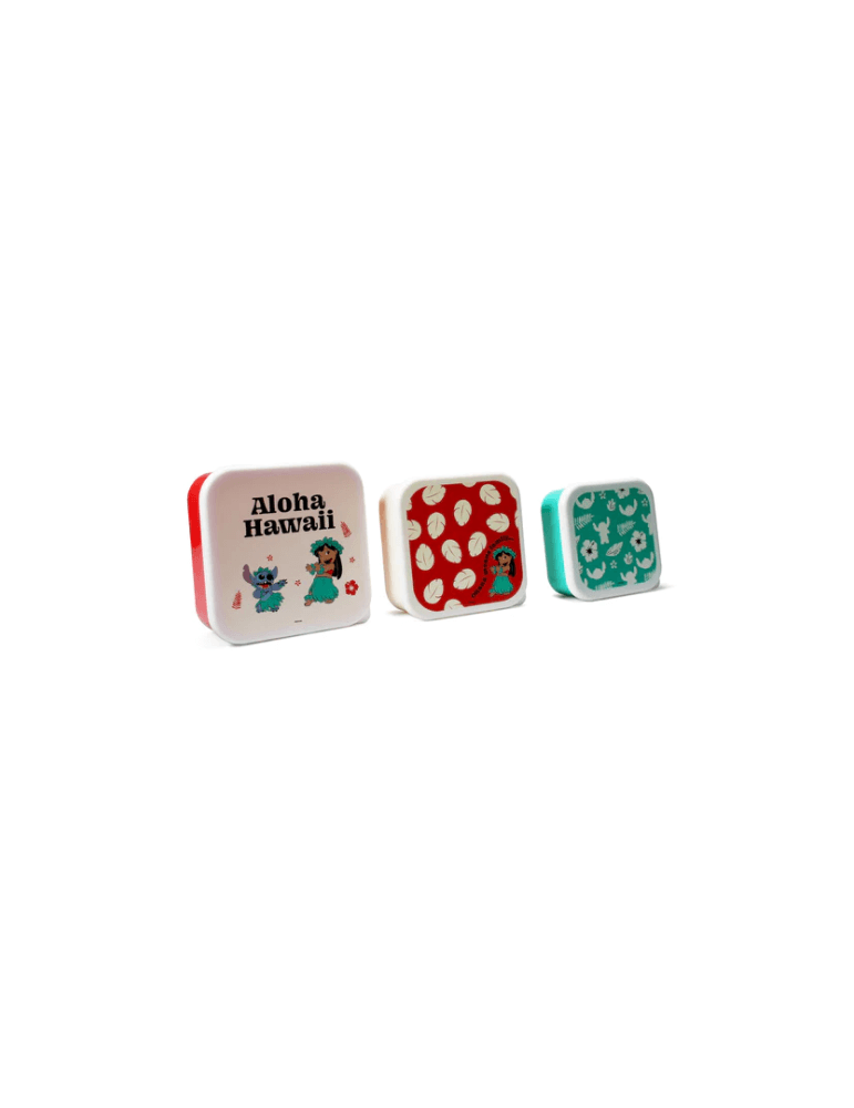 Disney pack 3 Bento Box Lilo and Stitch