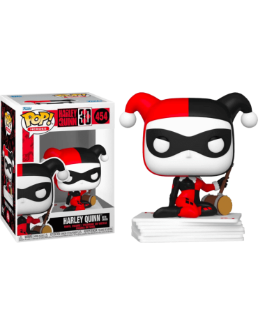 DC Comics - Funko Pop 454 Harley Quinn with Cards