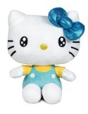 Hello Kitty 50th Anniversary - Peluche Hello Kitty Light Blue 22 cm