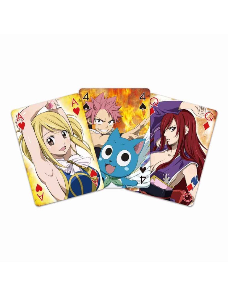 Fairy Tail jeu de cartes à jouer Characters