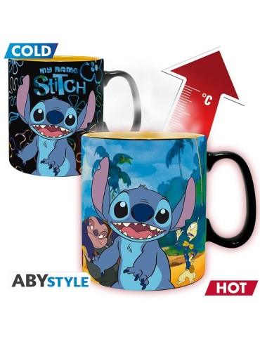 DISNEY - Mug Heat Change - 460 ml - Lilo & Stitch
