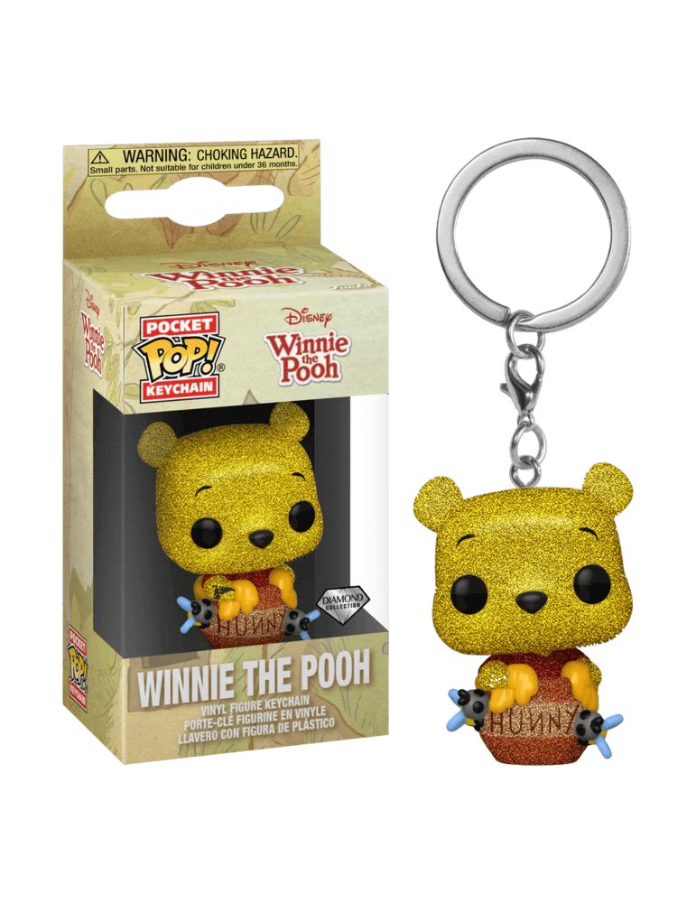 Disney Pocket Pop Winnie the Pooh in Honey ( Diamond Glitter )