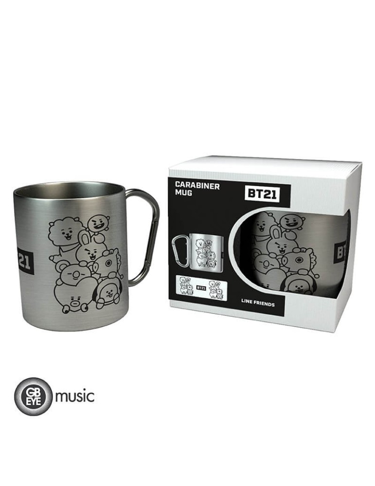 BT21 - Mug carabiner - Empiler