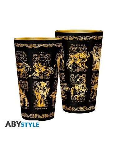 SAINT SEIYA - Verre XXL - 400 ml - Armures d'or