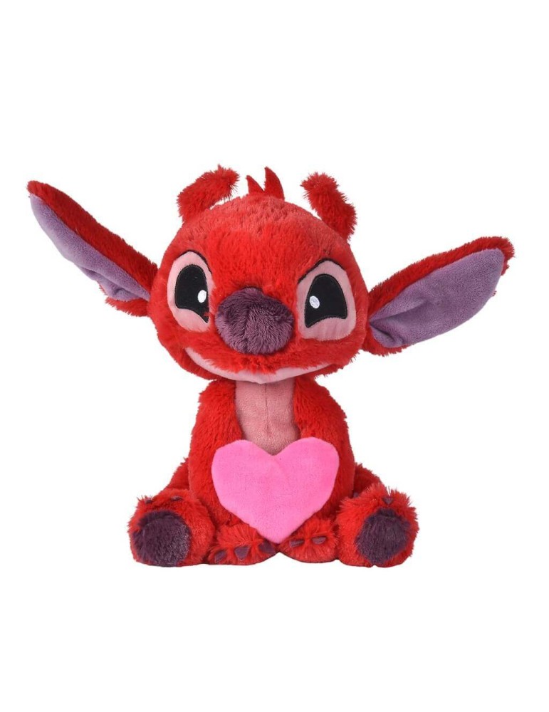 Disney Lilo and Stitch Peluche Leroy Holding Heart 25 cm